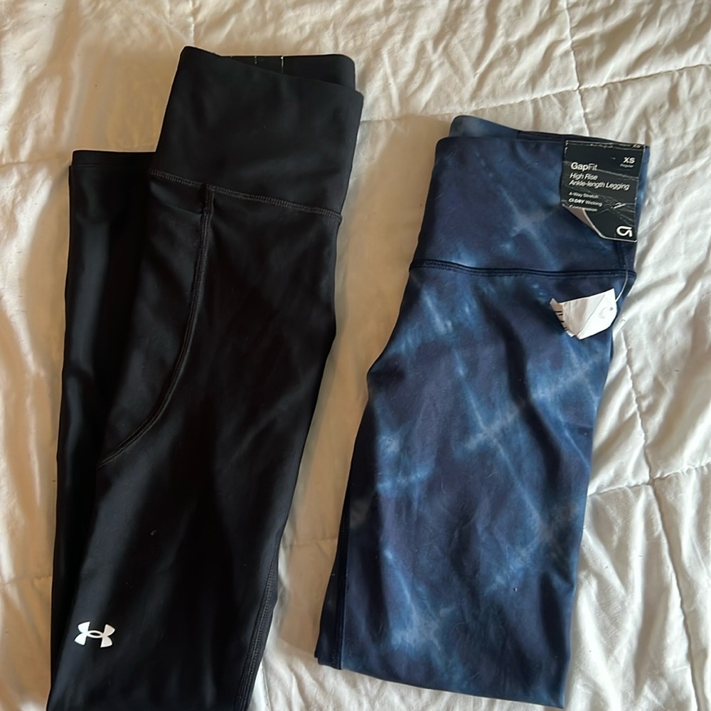 Under Armour Gap Women’s XS athletic leggings NWT